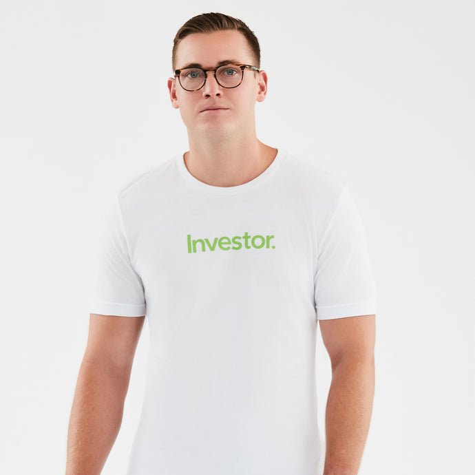 Investor Tee (White)