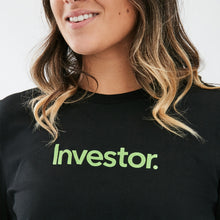 Load image into Gallery viewer, Investor Tee (Black)